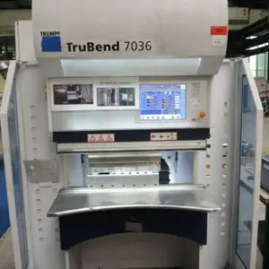 Hydraulic folding press, #322 Trumpf TruBend 7036