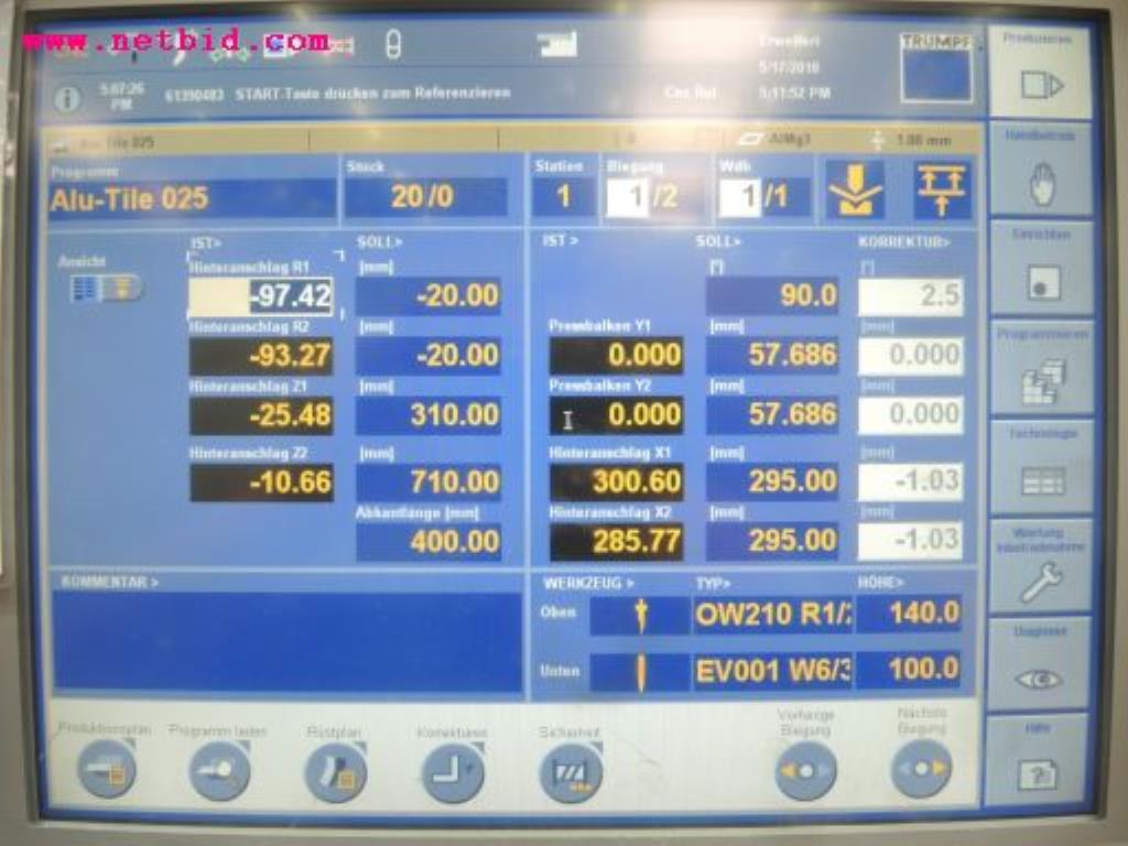 sheetmetal and metalworking machines <br><font size="2">In collaboration with Hilco Industrial Acquisitions bv<br></font>-8