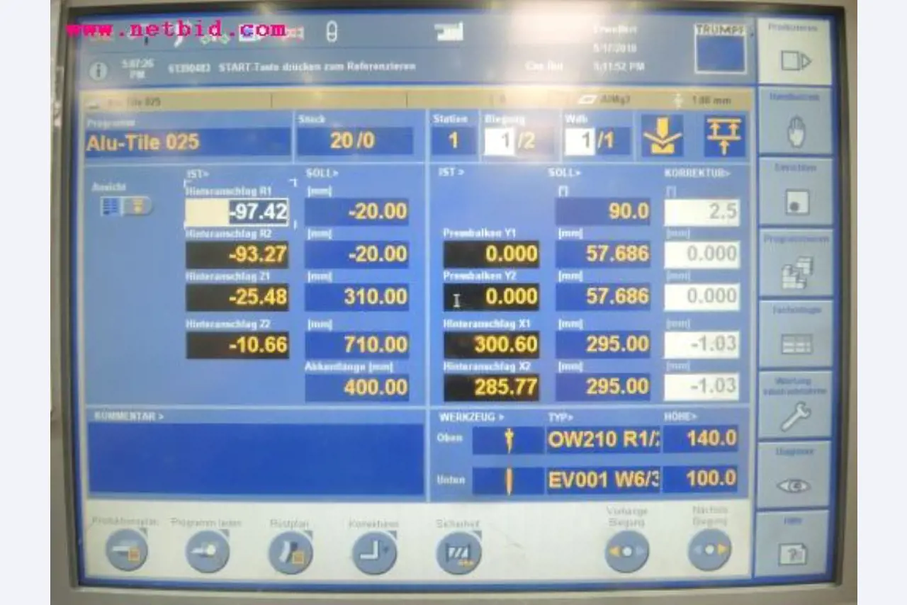 Chapas metálicas e máquinas para trabalhar metais<br><font size="2">Em colaboração com a Hilco Industrial Acquisitions bv</font>-8