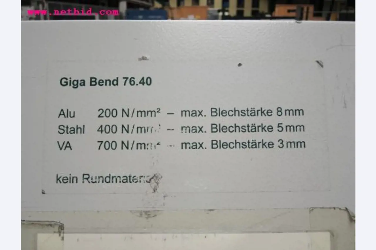 Chapas metálicas e máquinas para trabalhar metais<br><font size="2">Em colaboração com a Hilco Industrial Acquisitions bv</font>-2