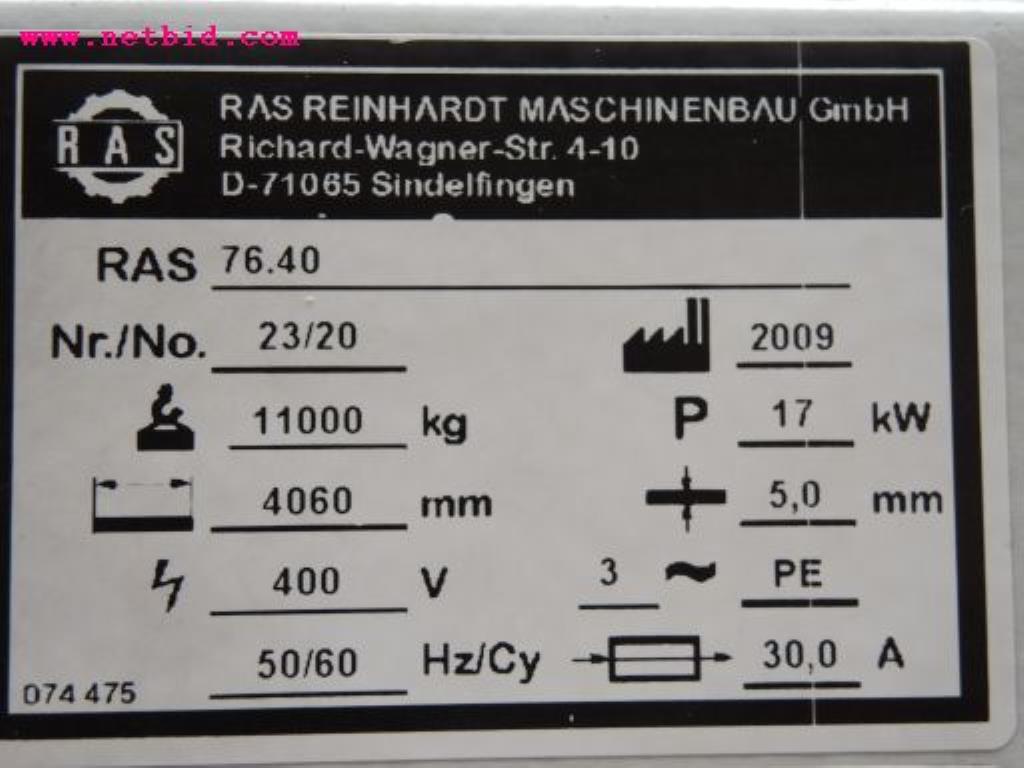 sheetmetal and metalworking machines <br><font size="2">In collaboration with Hilco Industrial Acquisitions bv<br></font>-4