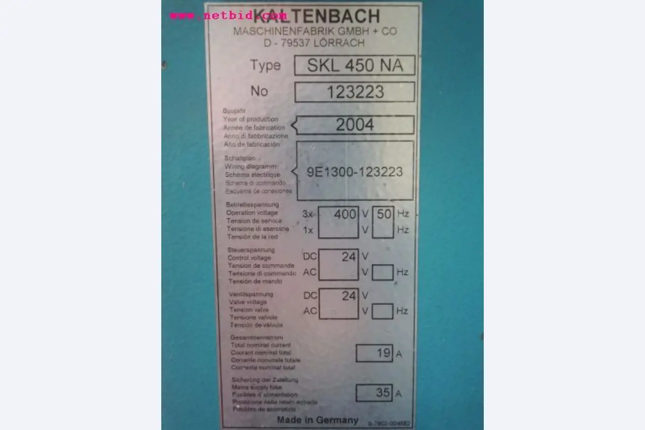 Chapas metálicas e máquinas para trabalhar metais<br><font size="2">Em colaboração com a Hilco Industrial Acquisitions bv</font>-3