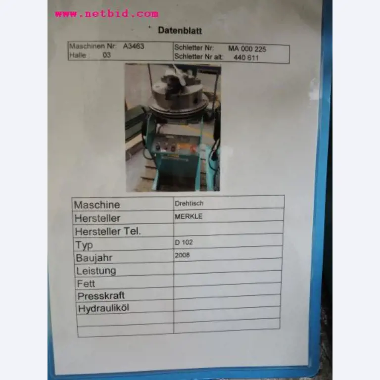 Chapas metálicas e máquinas para trabalhar metais<br><font size="2">Em colaboração com a Hilco Industrial Acquisitions bv</font>-5