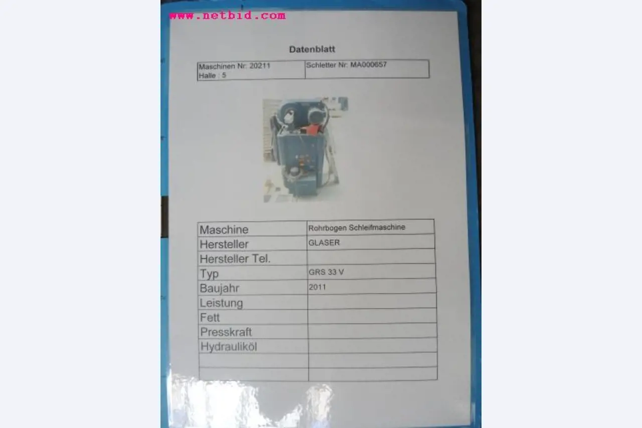 Chapas metálicas e máquinas para trabalhar metais<br><font size="2">Em colaboração com a Hilco Industrial Acquisitions bv</font>-7