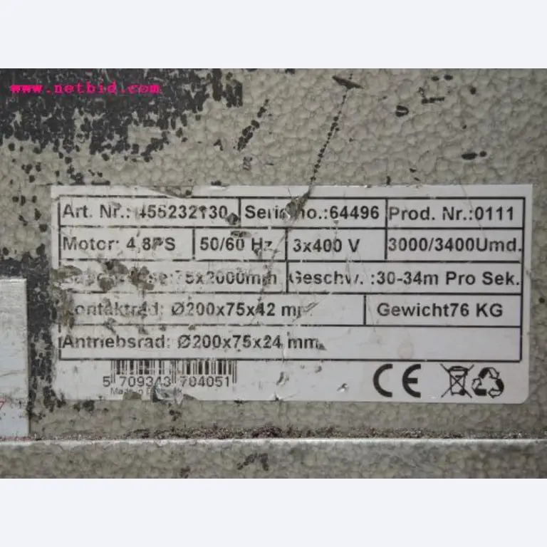 Chapas metálicas e máquinas para trabalhar metais<br><font size="2">Em colaboração com a Hilco Industrial Acquisitions bv</font>-6