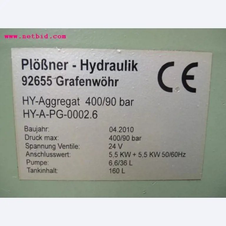 Chapas metálicas e máquinas para trabalhar metais<br><font size="2">Em colaboração com a Hilco Industrial Acquisitions bv</font>-4