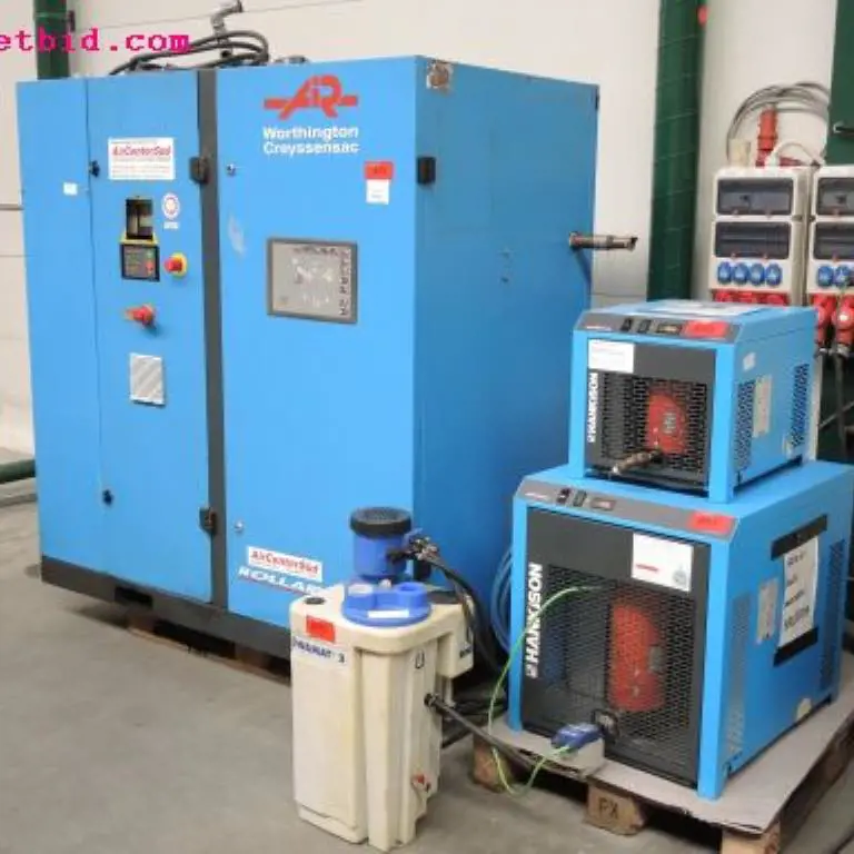 Screw compressor, #473 Worthington RLR 40 VT 6