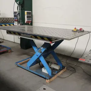 welding table with hole grid pattern, #80