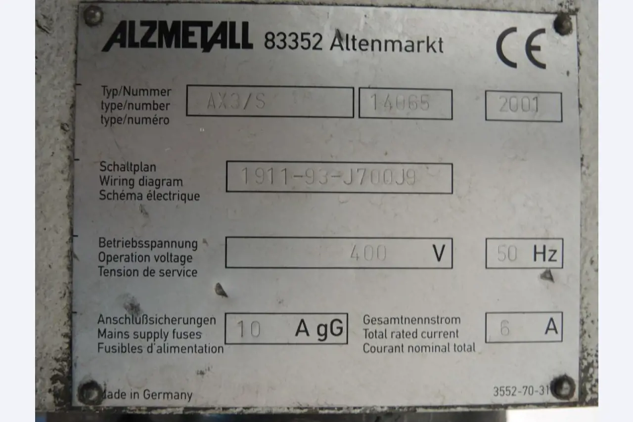Chapas metálicas e máquinas para trabalhar metais<br><font size="2">Colaboração com Hilco Industrial Acquisitions bv</font><br><img src="/images/hil.png"><br>-6