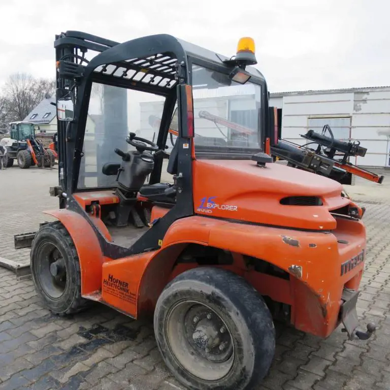 Diesel all-terrain forklift truck Mast Explorer H15D 4WD