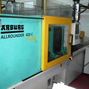 Plastic injection molding machine Arburg A420C