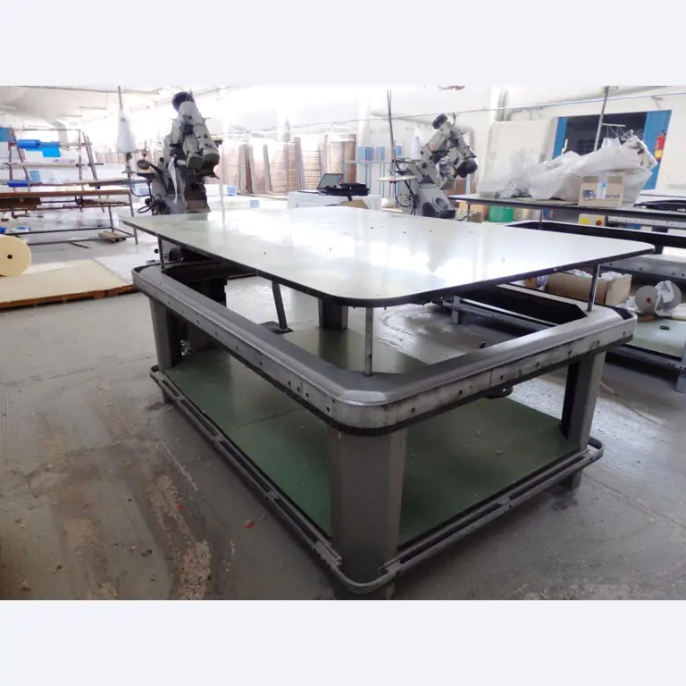 Máquinas para a produção de colchões, protecções de colchões, estrados de cama-6