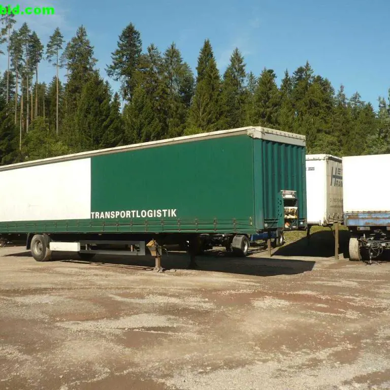 Semi-trailer Vehicle ID No. WKESE000000409681 Krone