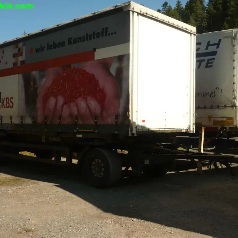 2-axle trailer ATL Kögel AWE 18