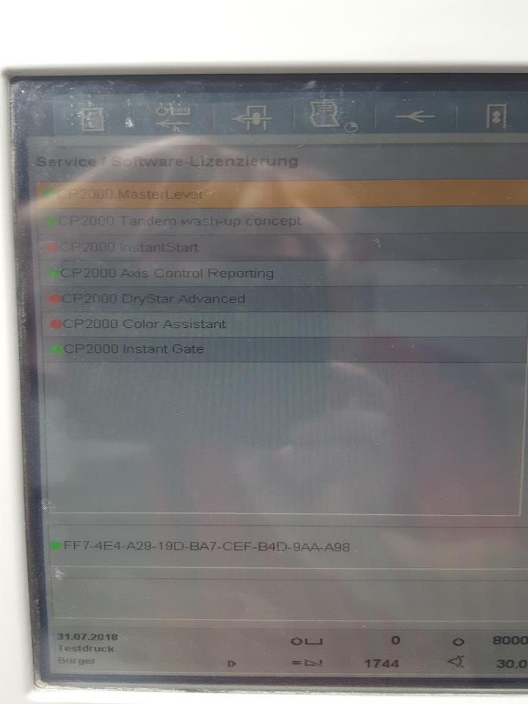 
Máquinas de impressão digital, de pré-impressão e de pós-impressão<br>, bem como equipamento de escritório e comercial-95