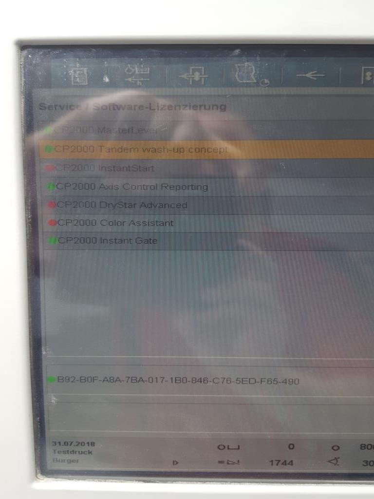 
Máquinas de impressão digital, de pré-impressão e de pós-impressão<br>, bem como equipamento de escritório e comercial-96
