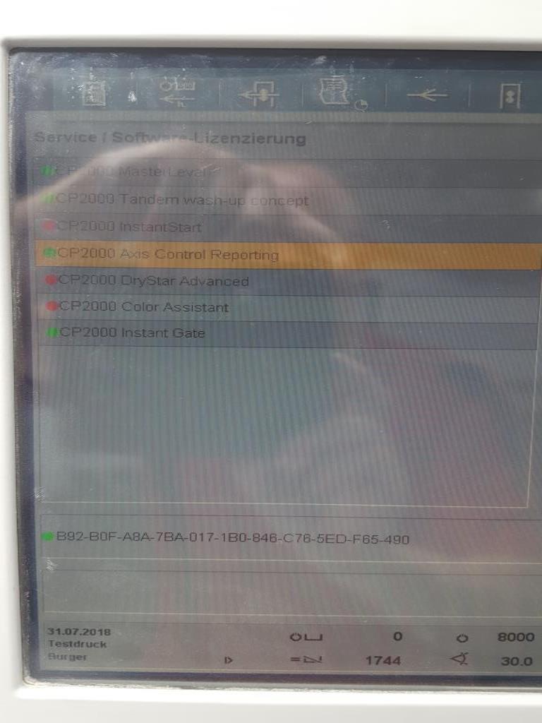 
Máquinas de impressão digital, de pré-impressão e de pós-impressão<br>, bem como equipamento de escritório e comercial-97