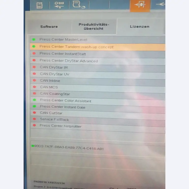 Máquinas de impressão digital, de pré-impressão e de pós-impressão<br>, bem como equipamento de escritório e comercial-22