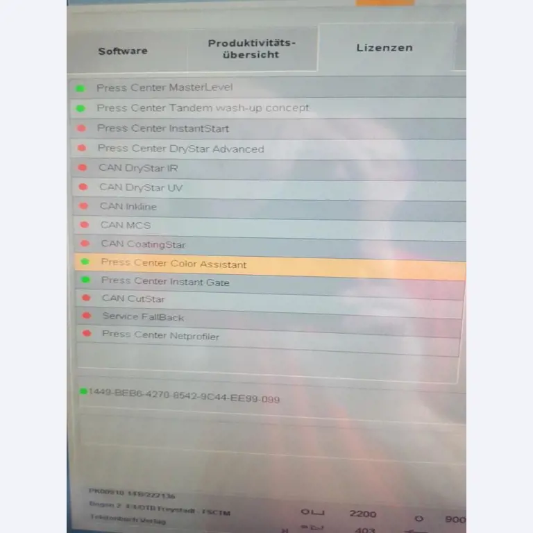 Máquinas de impressão digital, de pré-impressão e de pós-impressão<br>, bem como equipamento de escritório e comercial-23