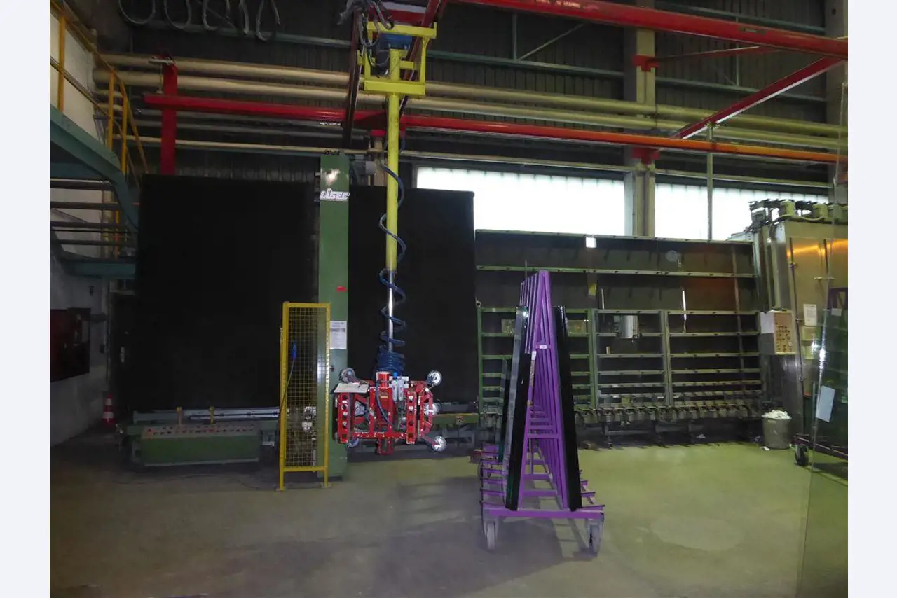 máquinas de transformação de vidro em bom estado de conservação-1