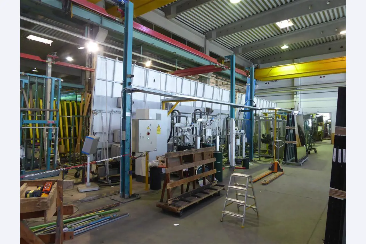 máquinas de transformação de vidro em bom estado de conservação-14