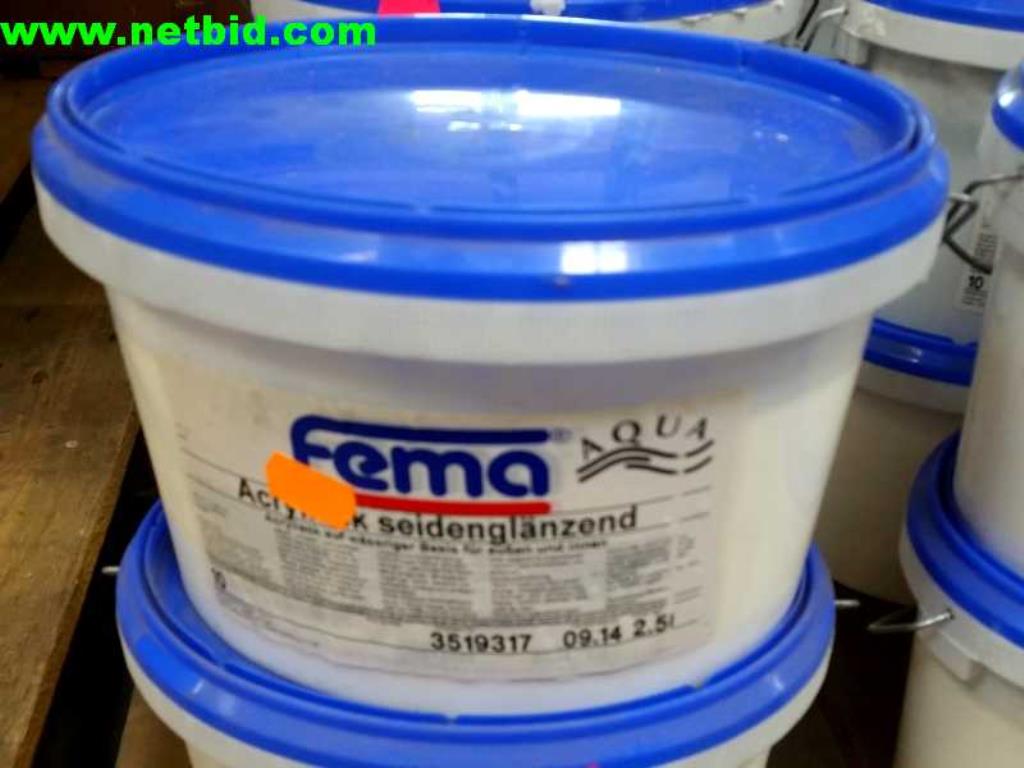buy used Lot AQUA acrylic lacquer silk matt/silk gloss FEMA (Trading ...