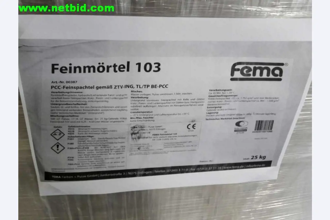 Máquinas para a produção de tintas e rebocos-2