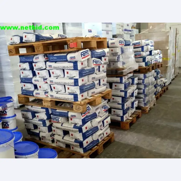 Máquinas para a produção de tintas e rebocos-1