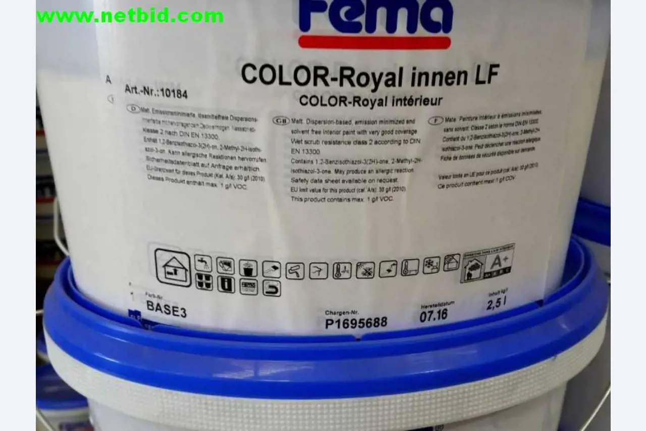 Máquinas para a produção de tintas e rebocos-12