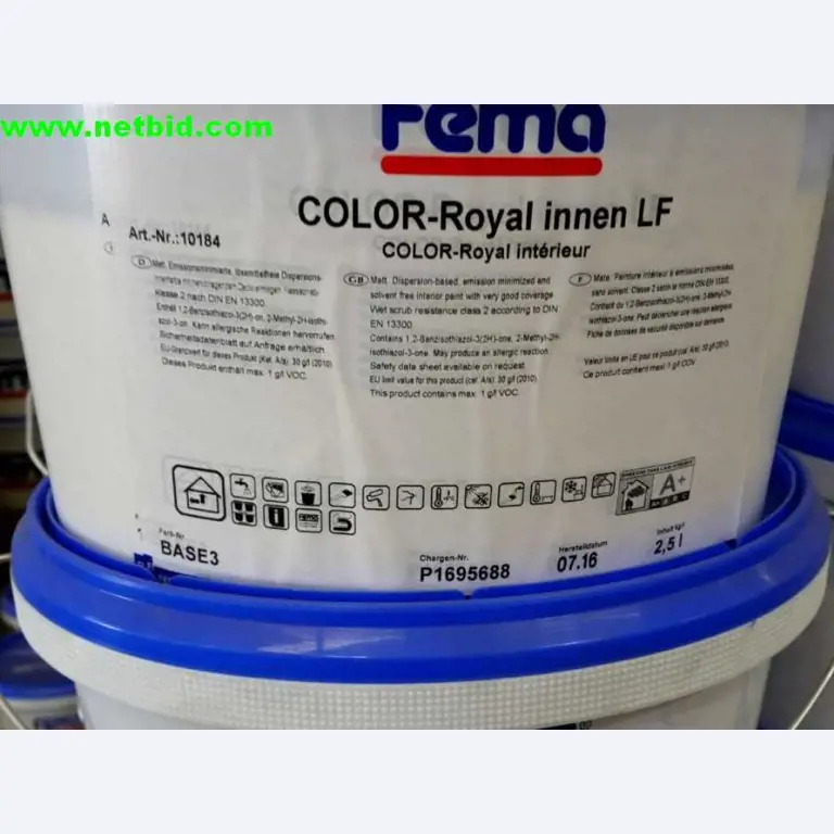 Máquinas para a produção de tintas e rebocos-12