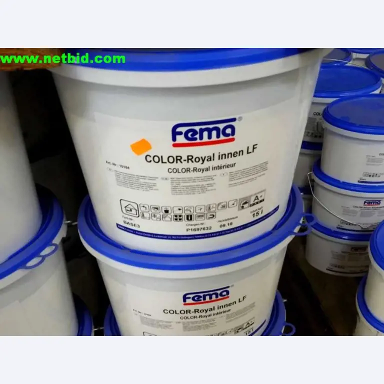 Máquinas para a produção de tintas e rebocos-14