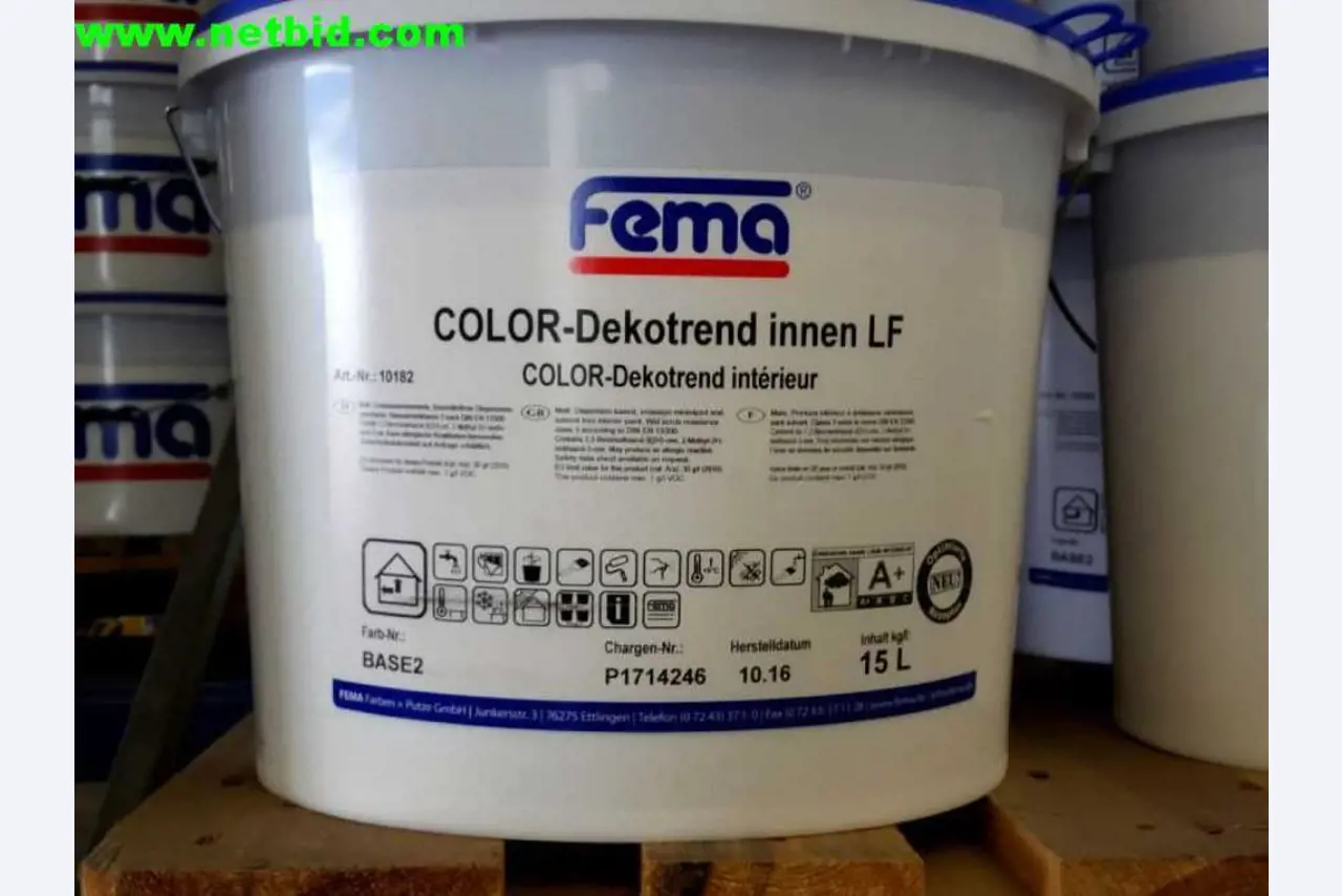 Máquinas para a produção de tintas e rebocos-1