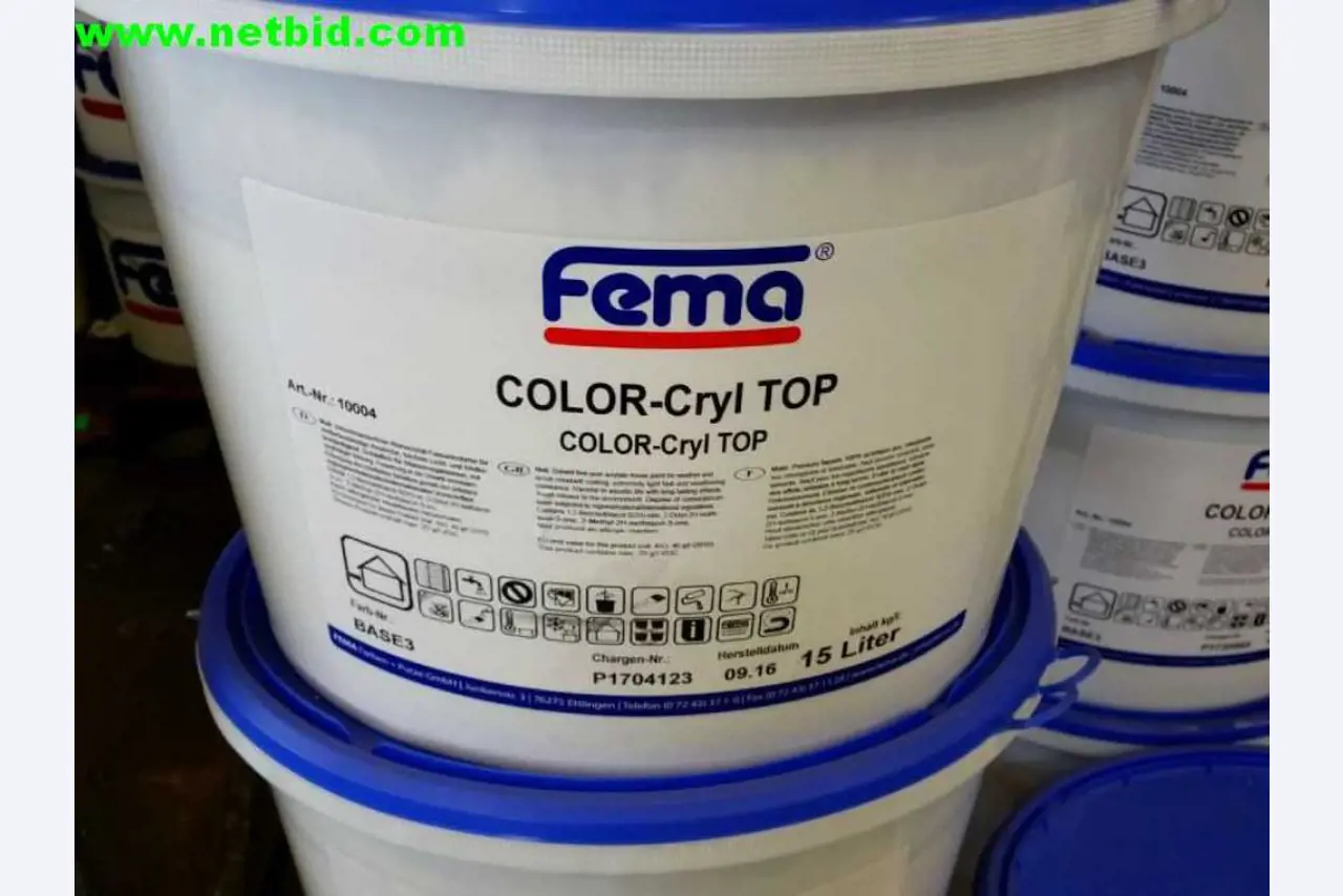 Máquinas para a produção de tintas e rebocos-2