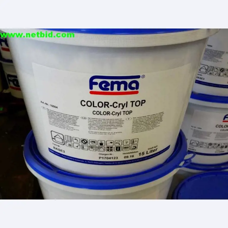 Máquinas para a produção de tintas e rebocos-2