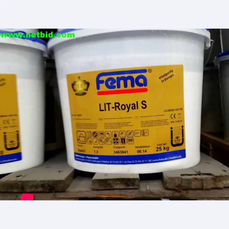 Máquinas para a produção de tintas e rebocos-6