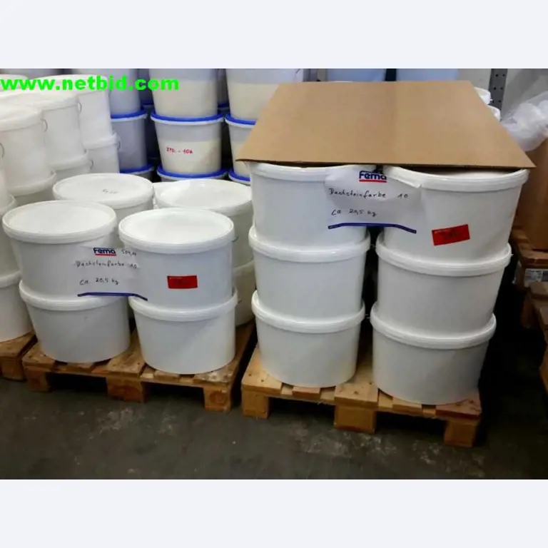 Máquinas para a produção de tintas e rebocos-1