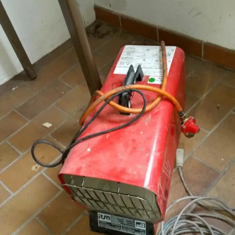 Calentador de aire caliente a gas 220 V Mannesmann