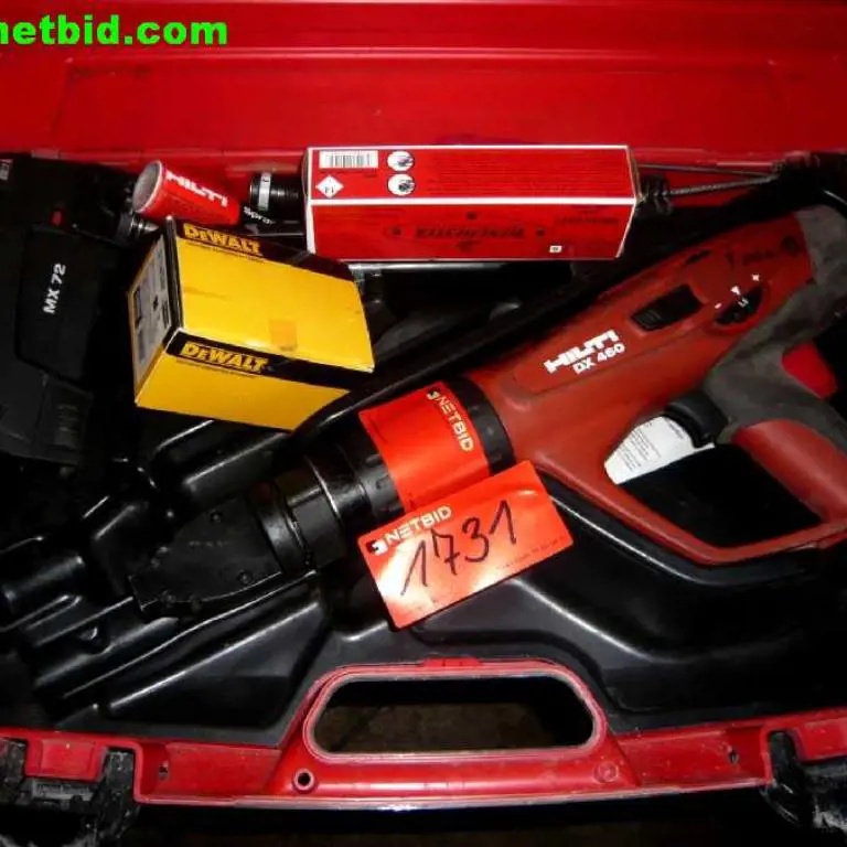 Herramienta de ajuste de pasadores Hilti DX 460