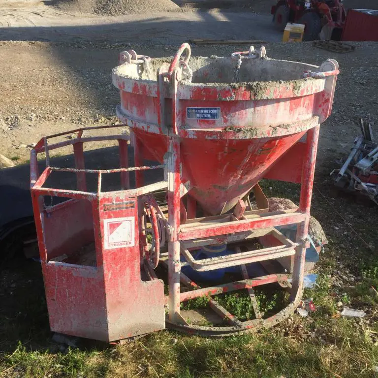 Crane concrete bucket Eichinger