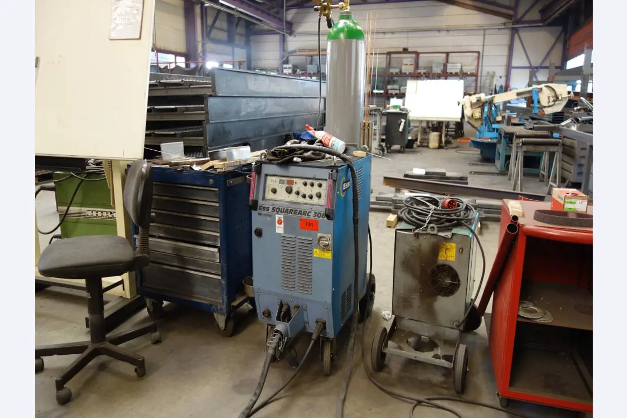 Machines for sheet metal working, business and office equipment as well as vehicle fleet-2