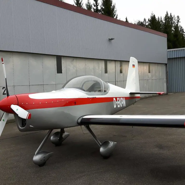 Experimental E-Class aircraft - ATTENTION: different location Morhard RV7A