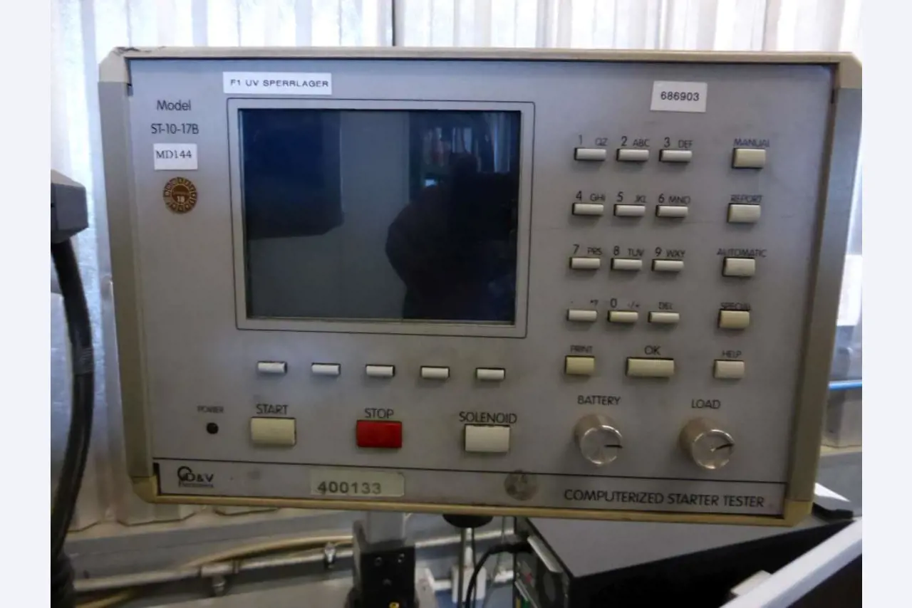 machinery for preparation of starters<br>and alternators-4