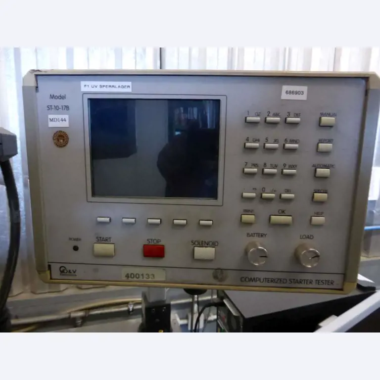 machinery for preparation of starters<br>and alternators-4
