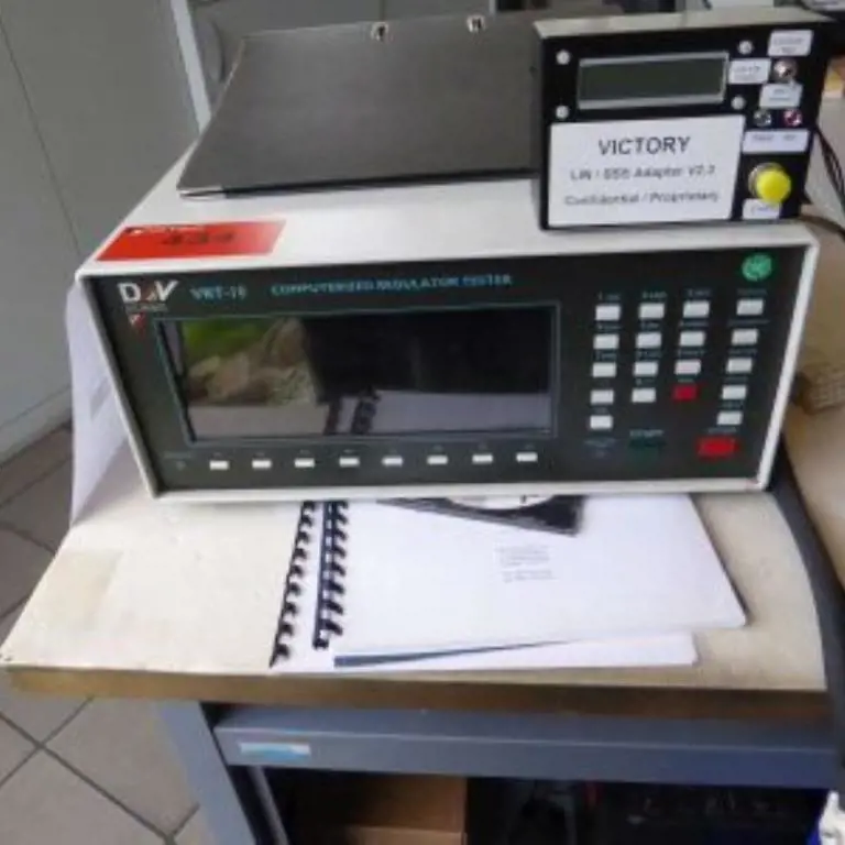 Testovací zařízení D+V Electronics VRT-10 Computerized Regulator Tester