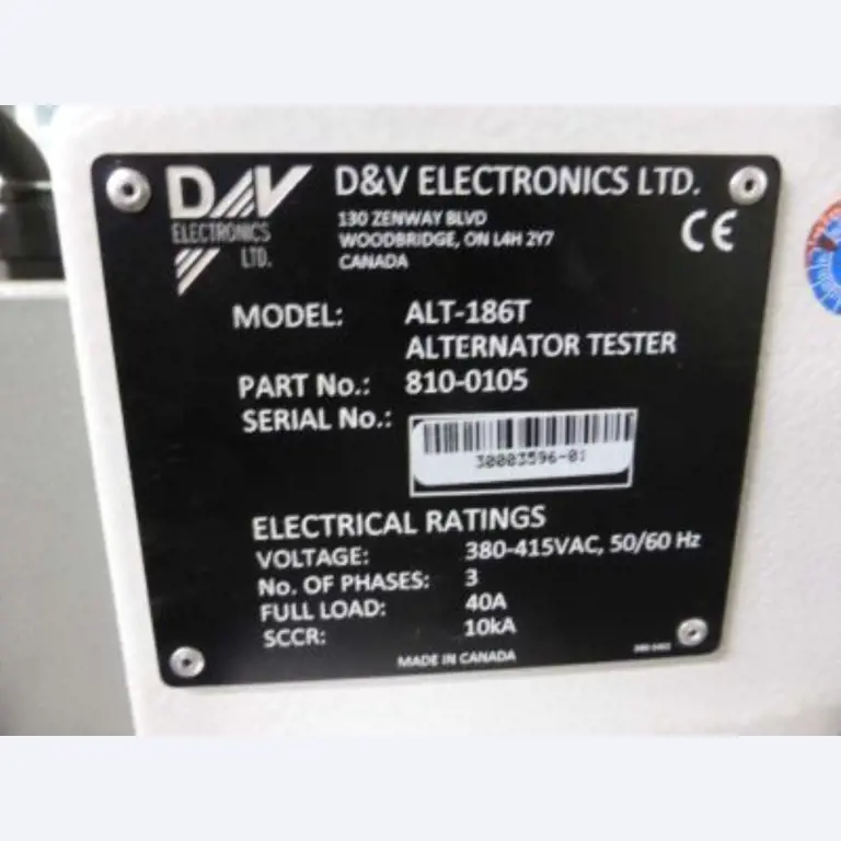 machinery for preparation of starters<br>and alternators-4