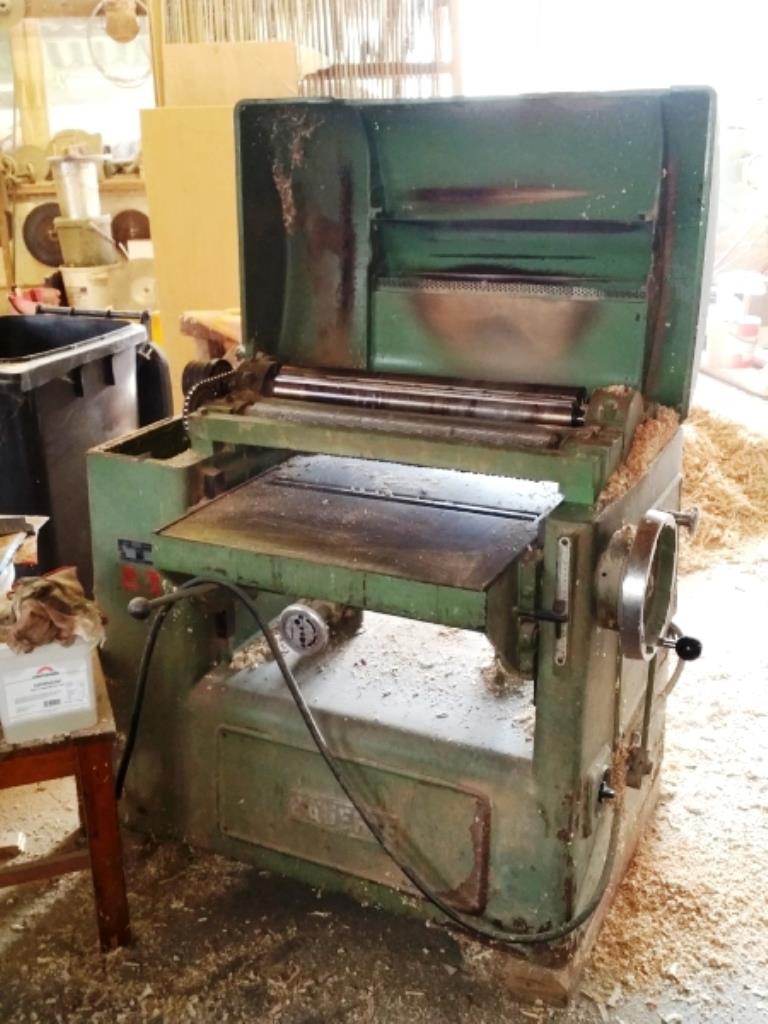 machinery and production equipment of a carpentry-4