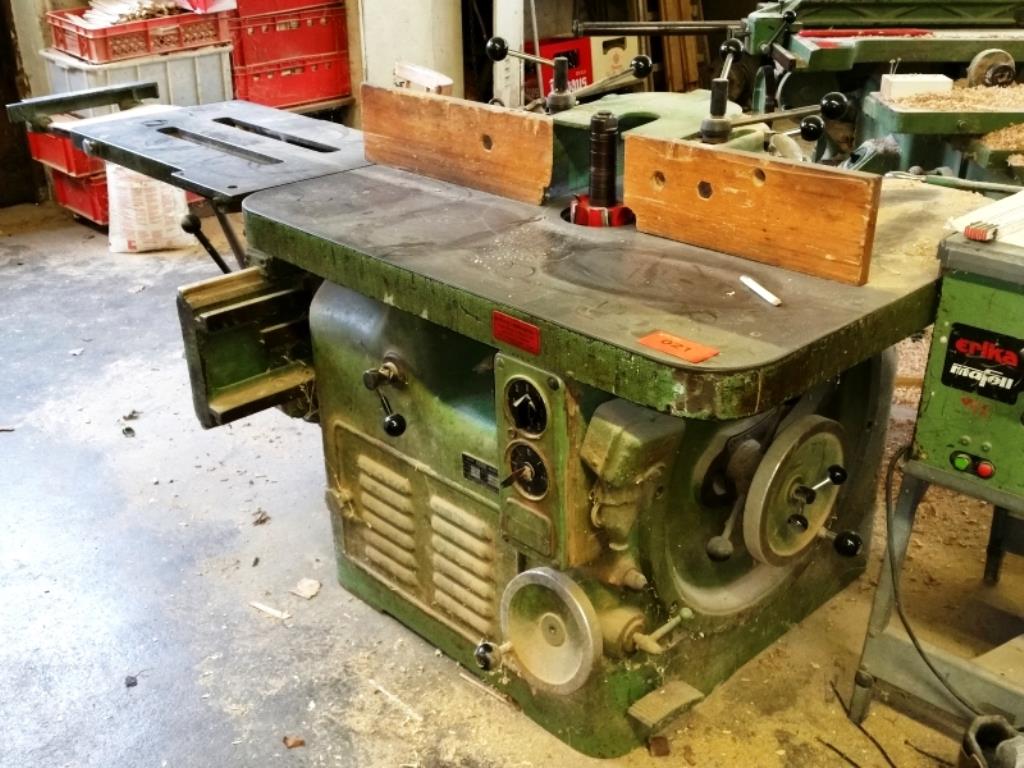 machinery and production equipment of a carpentry-4