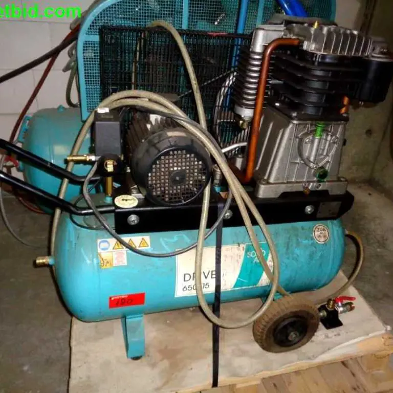 Mobiele zuigercompressor Solid Air Drive 650-15