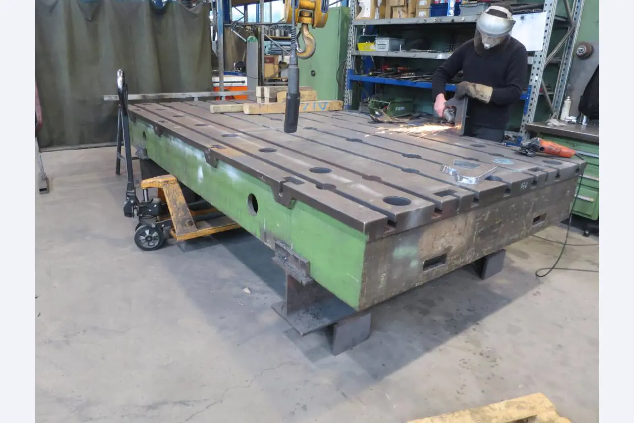 well-maintained metal working machinery -1