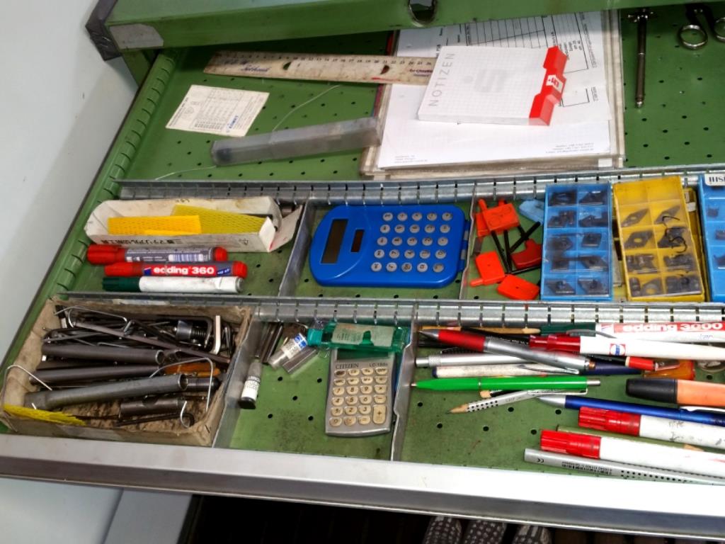 des machines à travailler le métal bien entretenues
-2